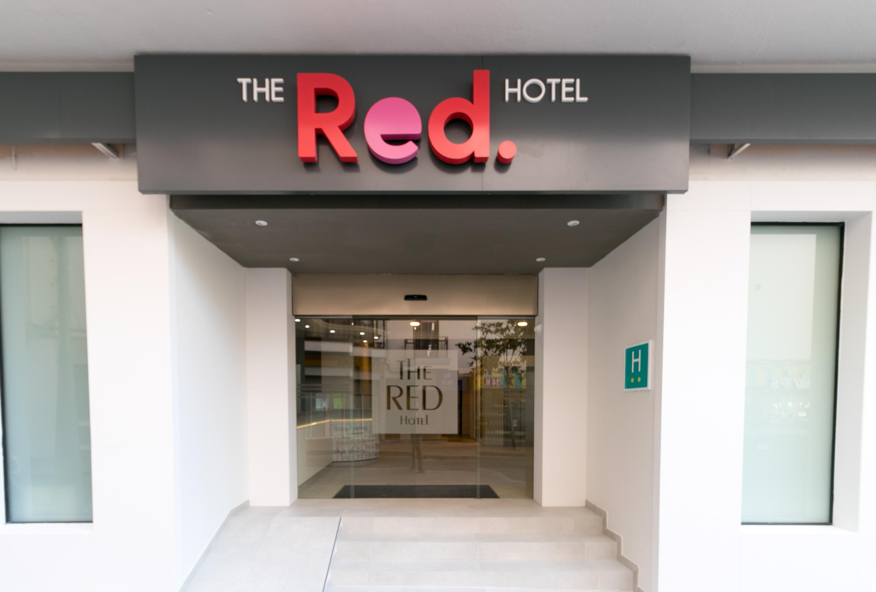 The Red Hotel - Adults Only Sant Antoni de Portmany Exterior foto